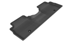 3d Maxpider Custom Fit Kagu Black 2nd Row Floor Liners For Kia Soul