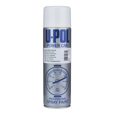 U-POL Power Can Gloss White 500ml AEROSOL SPR...