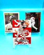 🔥David Ortiz Lot! Red Panini Crusade + Topps Archives + Panini Select Inserts!