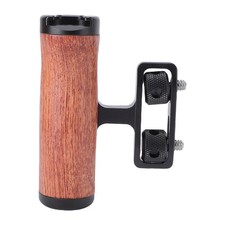 Camera Cage Wooden Handle 1/4 Inch Adjustable Screw Mount Camera Expansion FTTF