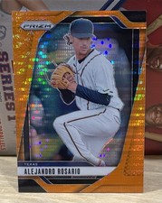 2025 Panini Prizm Alejandro Rosario #254 Orange Pulsar Prizm /399 