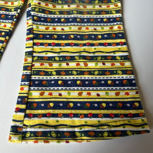 Kids Headquarters Vtg Girls Sz 3T Long Sleeve Shirt & Flare Pants Fall Pumpkins - Picture 6 of 8