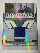 2006 Leaf Certified Materials Doak Walker Immortals Gold Jersey /75 Game Worn