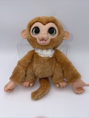 FurReal Friends Cuddles My Giggly Monkey Interactive Toy Tested Works