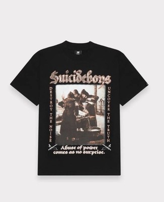G59 SUICIDEBOYS $UICIDEBOY$ ABUSE OF POWER TEE Large Black