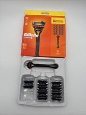 Gillette Fusion5 Razor with 12 Refill Blades + 1 Handle 100% ORIGINAL ⭐⭐⭐⭐⭐