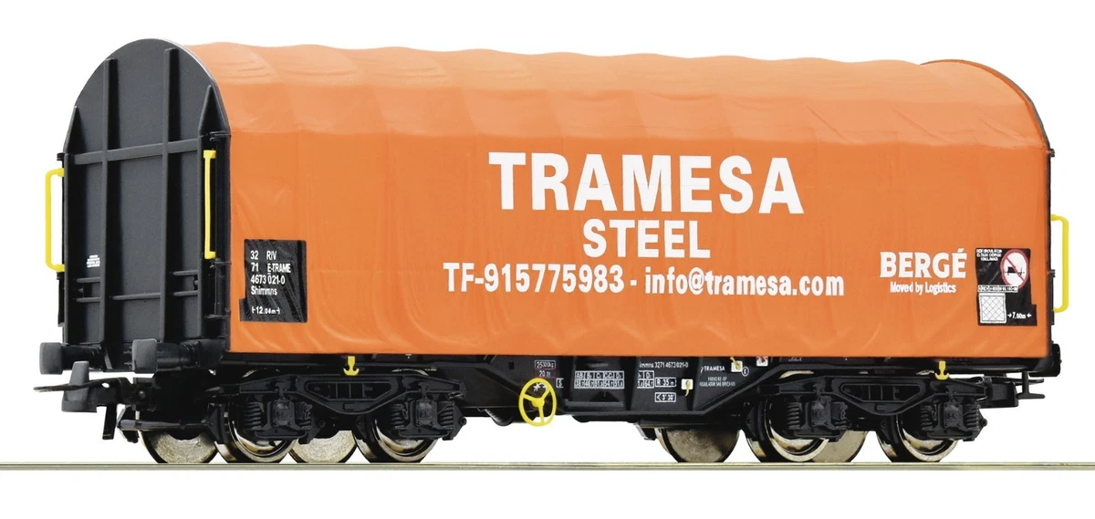 HO ROCO 76439.C VAGON TRAMESA RENFE