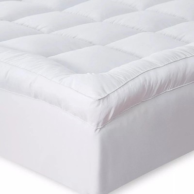 Extra Deep 4'' Ultra-Fluffy Queen Mattress Topper Firm 10cm Thick Mattress Topper