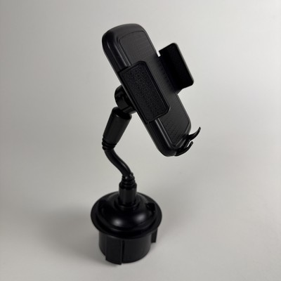 iHome Adjustable Mount Car Cup Cell Holder Gooseneck Universal Cell Phone Stand