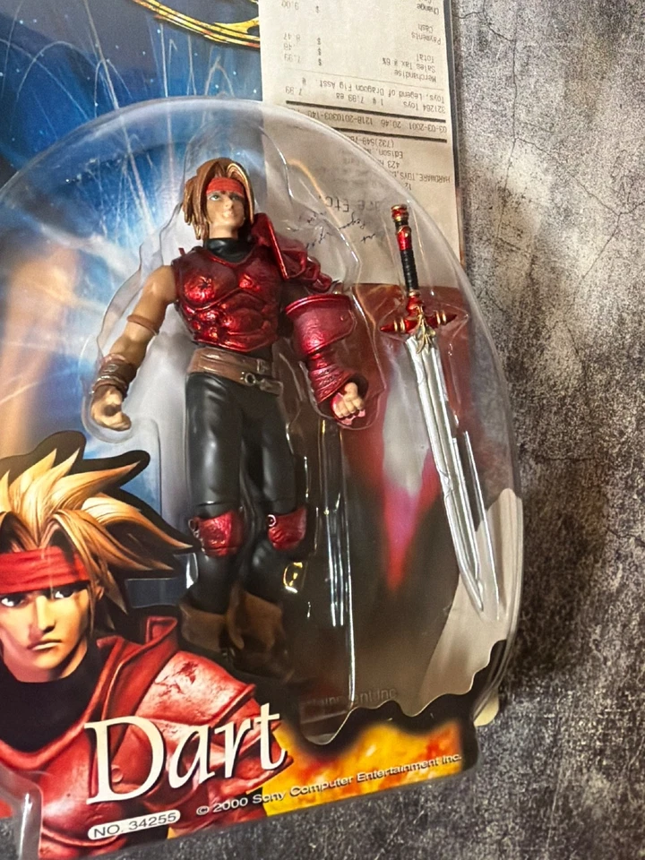 РЕДКАЯ 2000 СИНИЙ КОРОБКА ИГРУШКИ ЛЕГЕНДА ДРАГУНА ДАРТ ЭКШН-ФИГУРКА НОВЫЙ Playstation - Изображение 3 из 4