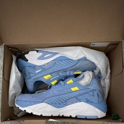 PUMA BMW Motorsport RS-Trck Day Dream Blue/Yellow Low Top Sneakers 307645-02 8.5