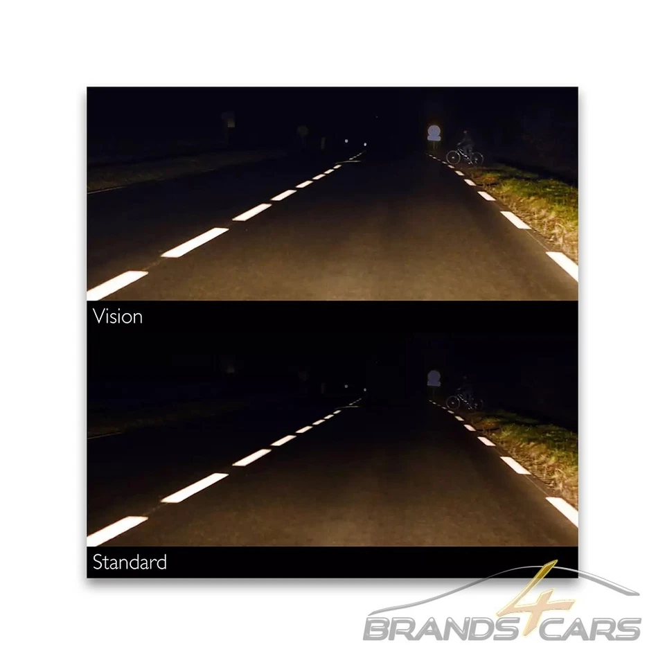 H7 PHILIPS 55W PX26d VISION GLÜHLAMPE 12V 12972PRB1 FERNSCHEINWERFER 2x STÜCK - Bild 4 von 4