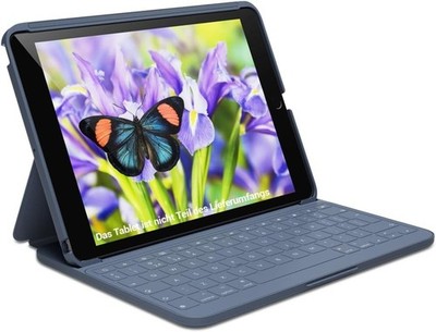 Logitech Rugged Lite für iPad Tastatur-Case 7, 8, 9. Generation - Deutsch Layout