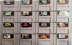 Super Nintendo SNES 16 Games Bundle Lot, Art of Fighting, Jim Power, Joe And Mac