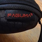 Geometric Running Sunglasses Black Frame Brown Lens Faguma carrying case — photo 2