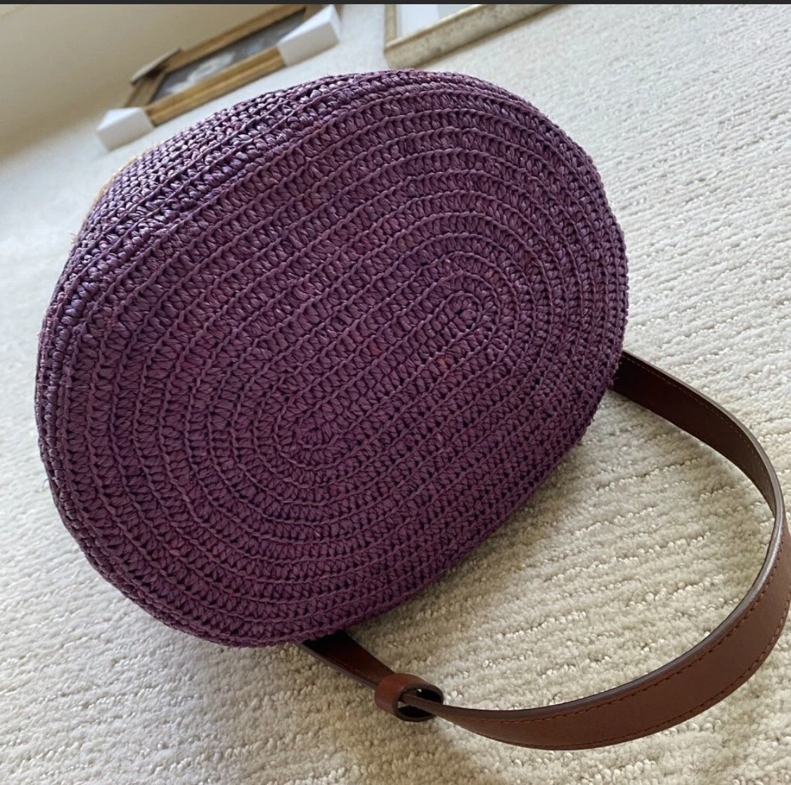 Sezane round bag sale