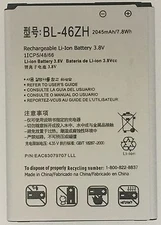 Replacement Battery for LG Phoenix 2 / Escape 3 K373 K371 BL-46ZH 2045mAh