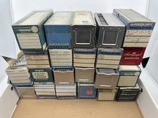 Lot Of 21 Argus  Airequipt Slide Magazines Tray Vintage