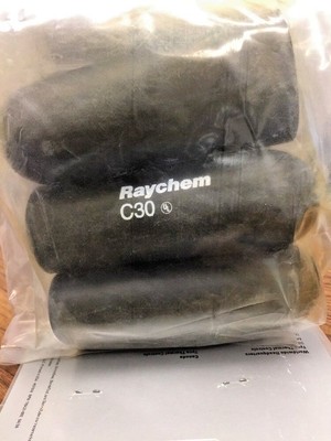 (K) Raychem Shrink-Cap C30 Box Of 3 