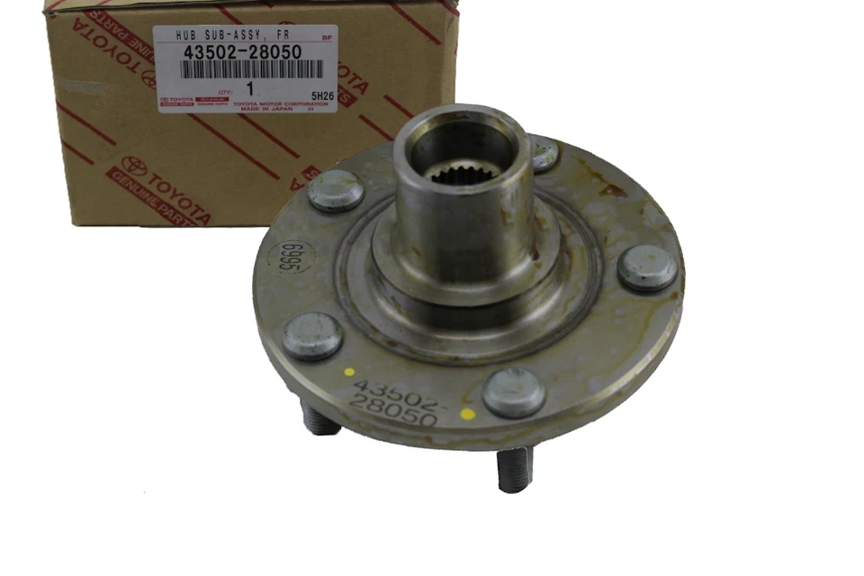 TOYOTA Genuino PREVIA TCR20 43502-28050 90369-43007 EJE DELANTERO BUJE Y COJINETE OEM Foto 4 de 4