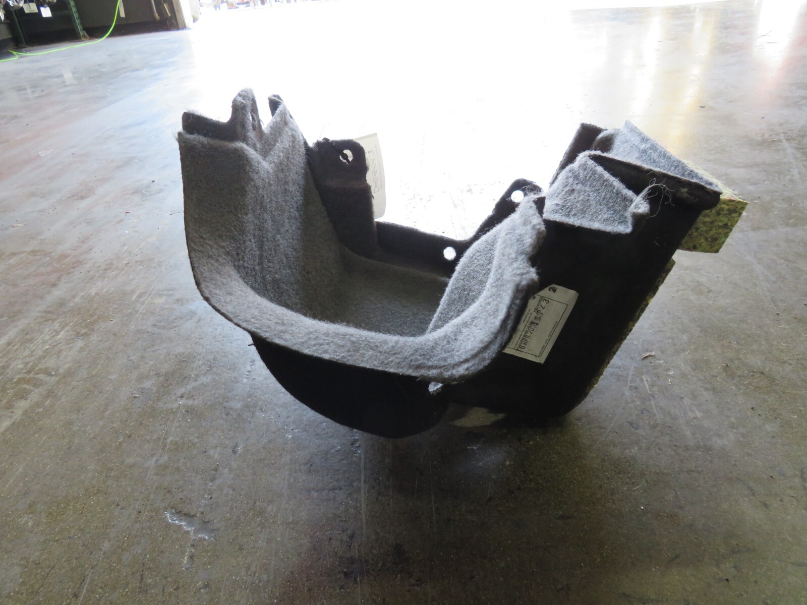 Maserati Granturismo, RH, Right, Side Trunk Carpet, Used, P/N 81574400