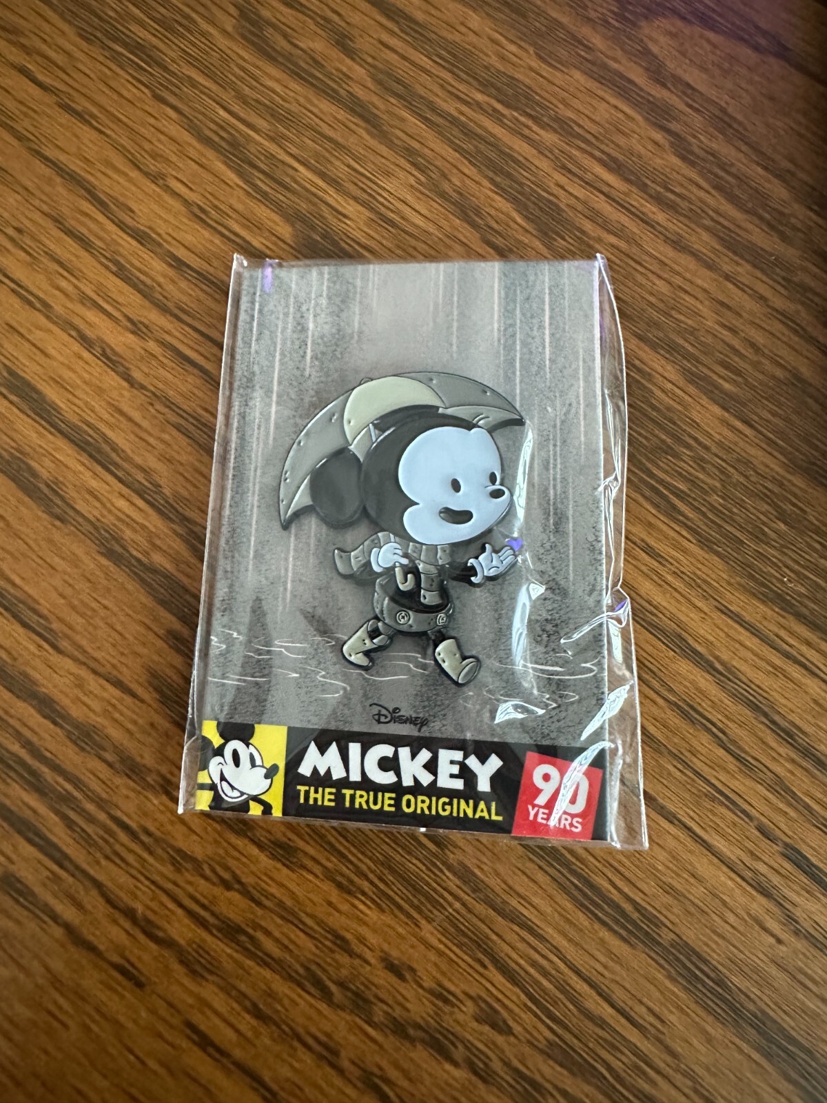 Mickey Mouse (Silver Screen) Enamel Pin by Mondo x Disney 90th Anniversary 