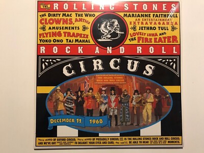 Rolling Stones Rock and Roll Circus LASERDISC 1995 John Lennon's