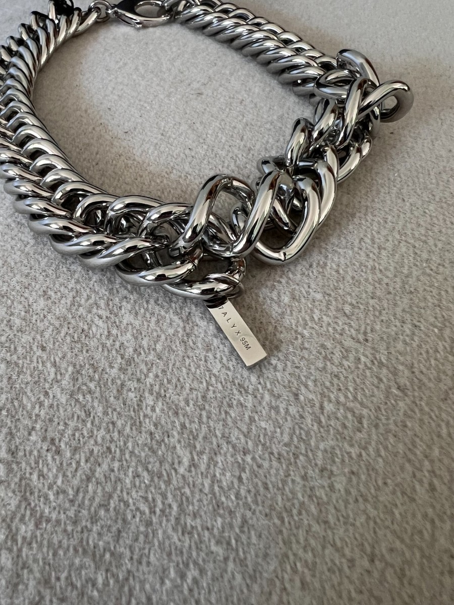1017 Alyx 9SM Chunky Chain Necklace - Size Medium - Silver 1017 Alyx 9SM Chunky Chain Necklace - Size Medium - Silver