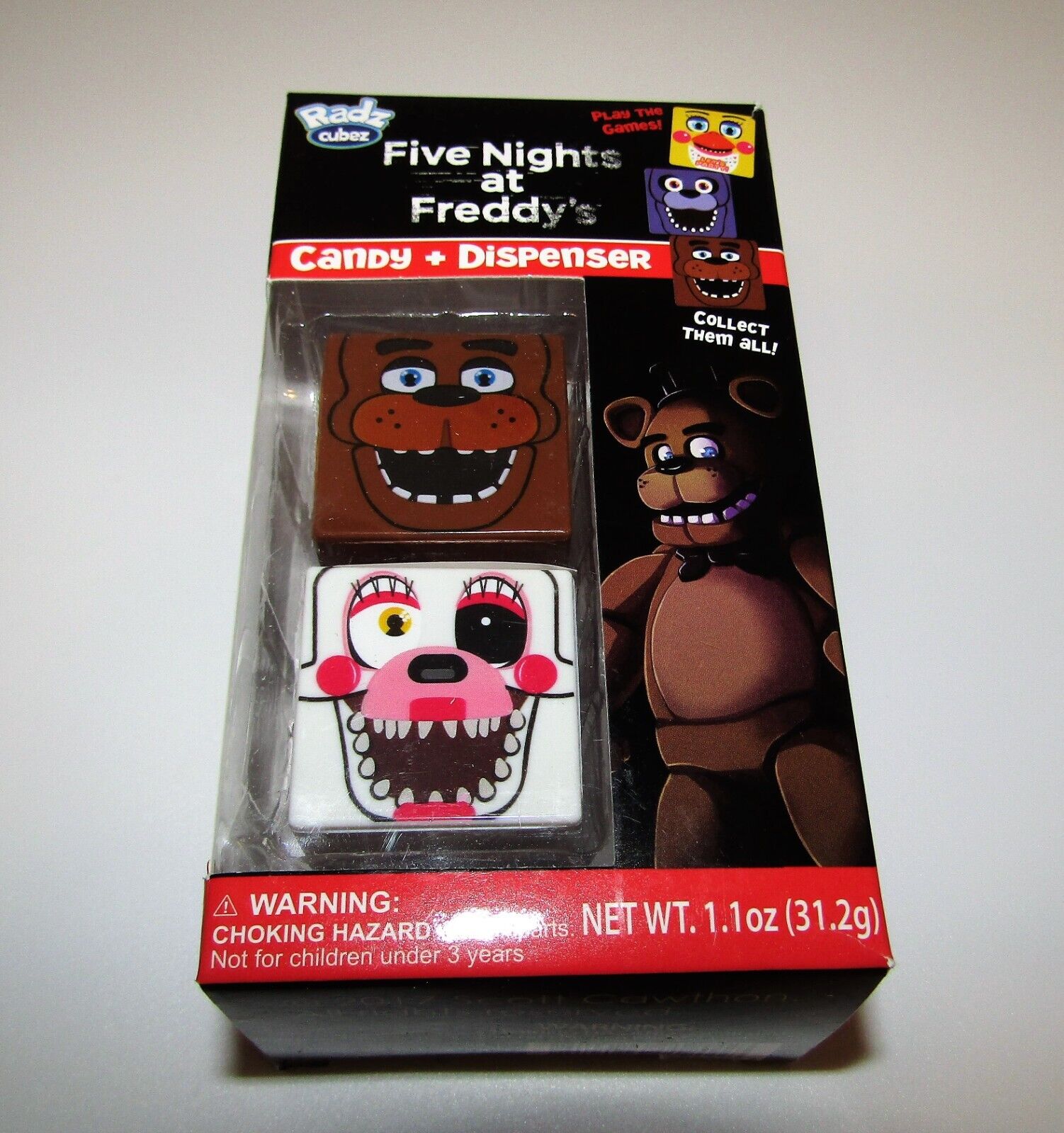 Radz Five Nights at Freddy's (3 IN 1) Mangle & Freddy Fazbear 2 Pack New  Sealed