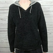 Mountain Hardwear Hoodie Small Black Cozy Fleece Women's Pullover Jacket