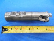 ISCAR 5 1/4 OAL INDEXABLE INSERT END MILL 1 1/4" SHANK ABOUT 1.41" CUTTING DIA