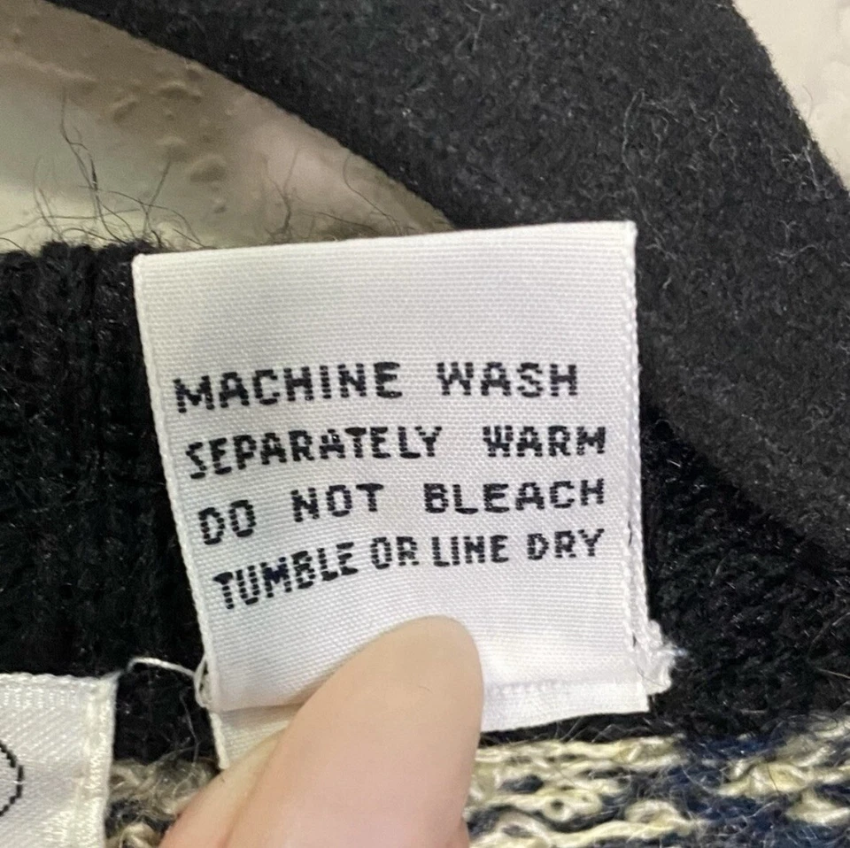 Jason Maxwell винтажный вязаный кардиган шерстяная смесь цветочный женщин маленький коттедж Core - Изображение 4 из 4