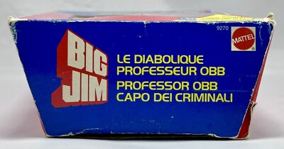 BJ2 Professor Obb Overlord Big Jim Mattel 1984 - Condor Force - MIB Hong Kong