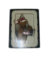 Vintage 2000 Kurt S Adler Hershey's 3" Bear Holding Chocolate Christmas Ornament