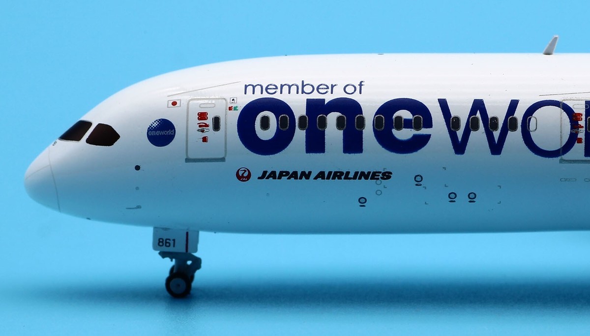 JC Wings 1:400 JAL Japan Airlines B787-9 Diecast Aircraft
