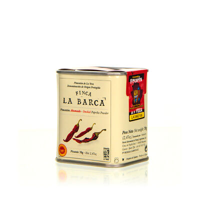 Finca La Barca Pimenton de La Vera DOP Paprikagewürz geräuchert scharf 70g