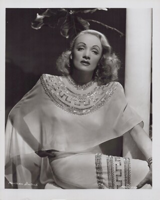 Marlene Dietrich (1950s)   Hollywood Beauty - Stunning Portrait Photo K 411