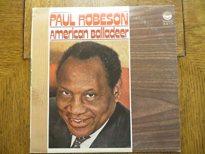 Paul Robeson   American Balladeer - 1977 - Everest SDBR 3417 Vinyl LP VG+/VG+!!!