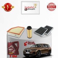 Inspektionskit Filter Und ÖL FüR BMW X7 G07 40 I Xdrive 245KW 333CV 2020->