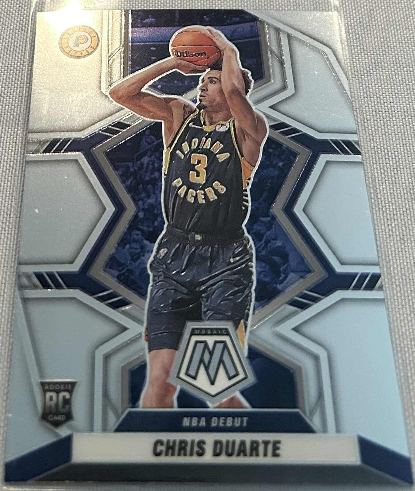 2021-22 Panini Mosaic Basketball Chris Duarte Indiana Pacers Rookie #270