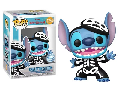 Figurine - Pop! Disney - Lilo & Stitch - Stitch Squelette - N° 1234 - Funko - Photo 1/2