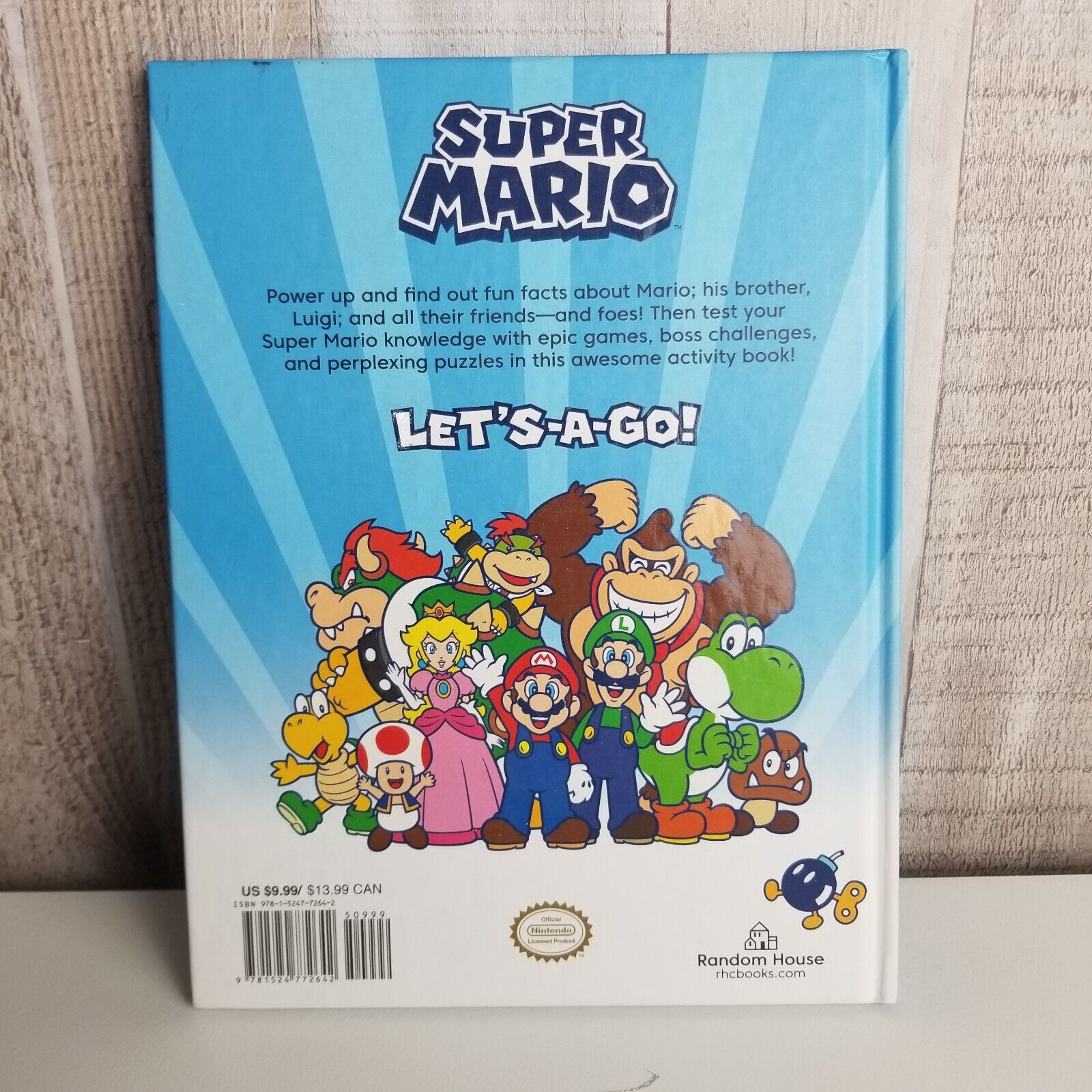 Mario Time! (Nintendo®) (Super Mario): Carbone, Courtney, Random House:  9781524772642: : Books