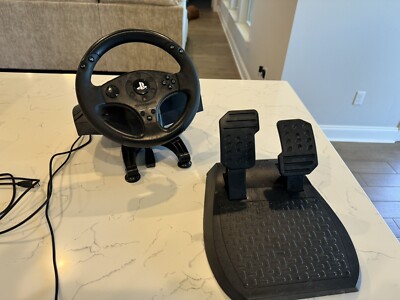 Thrustmaster T80 Playstation PS3 PS4 Racing Steering Wheel & Pedals Set Black