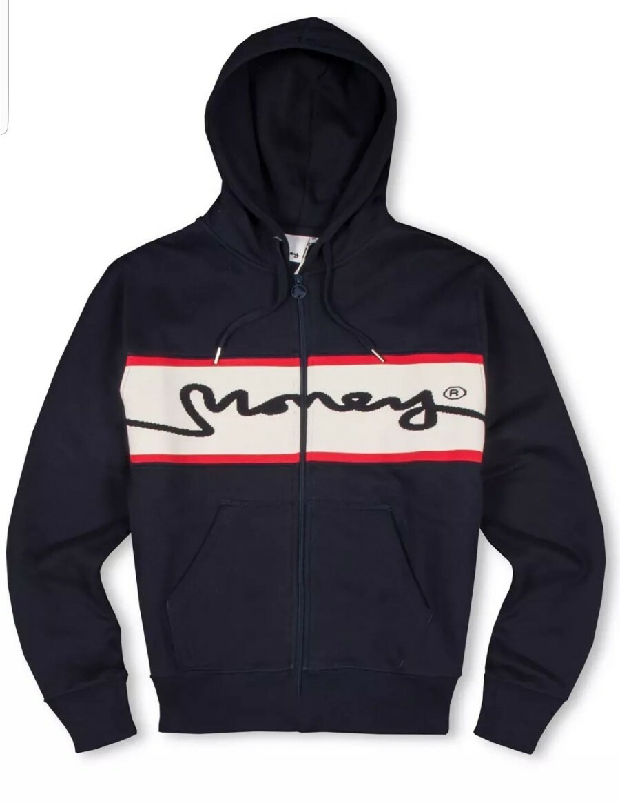 Sweat-shirt à capuche marine VRAI – VIANNEY SHOP