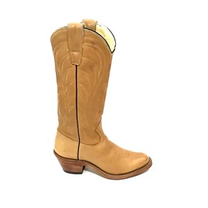 camel skin boots