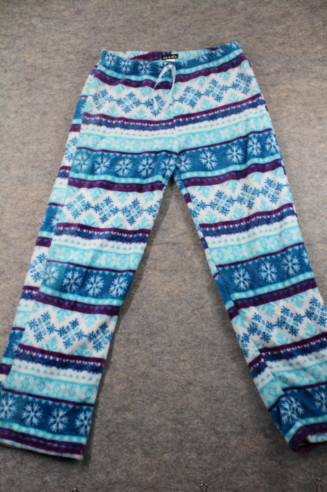 Em And Alfie Pajama Pants Size Extra Large XL Snowflaâ¦ - Gem