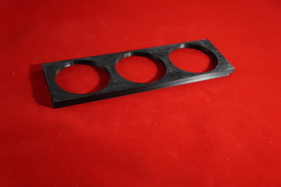 Cápsula de ajuste de calibre triple DIN Boost de 52 mm para BMW e36 1993-1999 Foto 3 de 4