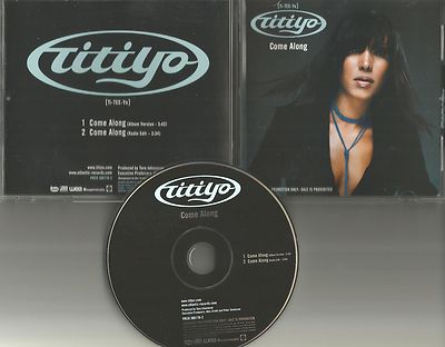 TITIYO Come along w/ RARE RADIO EDIT 2001 PROMO Radio DJ CD Single USA MINT