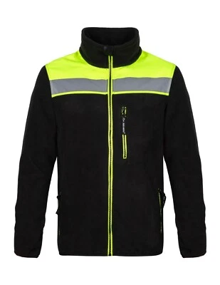 Fleecejacke Warnschutzjacke Arbeitsjacke Bundjacke Berufsjacke Herrenjacke S-4XL