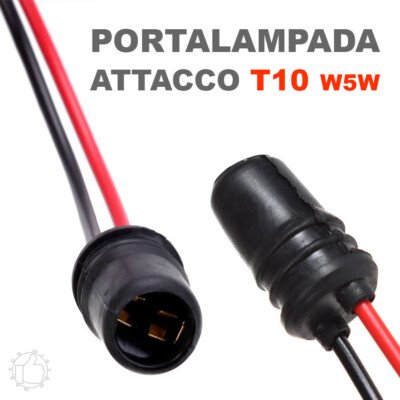 10 Pezzi T10 Portalampada Adatto Per Auto, Camion, Barche, Accessori Di Estensione Del Connettore In~p146679627